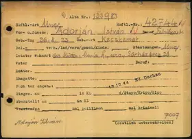 Archivdokument 001-258.jpg zu Istvan Adorjan