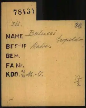 Archivdokument 001-525.jpg zu Leopoldo Belussi