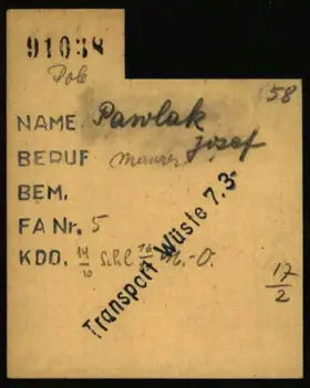 Archivdokument 001-566.jpg zu Jozef Pawlak