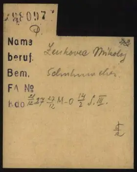 Archivdokument 001-577.jpg zu Nikolaj Lenkowec