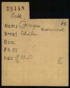 Archivdokument 001-578.jpg zu Edward Gingis